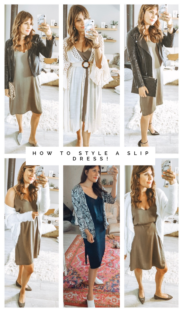 How to Style a Slip Dress!