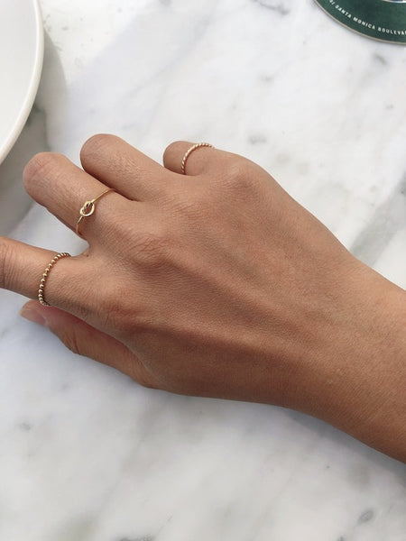 SS Luxe - The Knot Ring