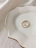 SS Luxe - Hammered Stacking Ring (Single)