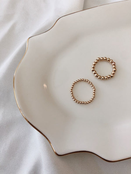 SS Luxe - Beaded Stretch Ring