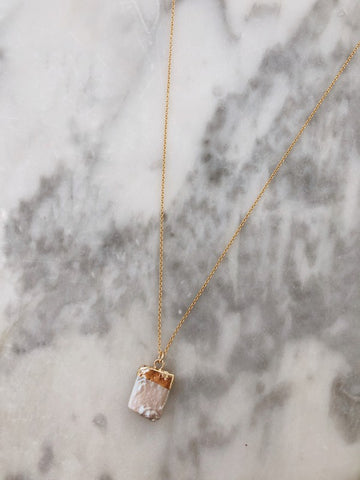SS Luxe - Dolce Pearl Dipped Necklace