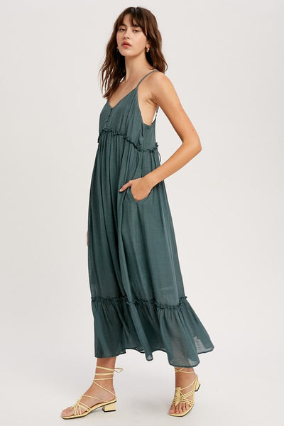 Madeline Woven Maxi Dress