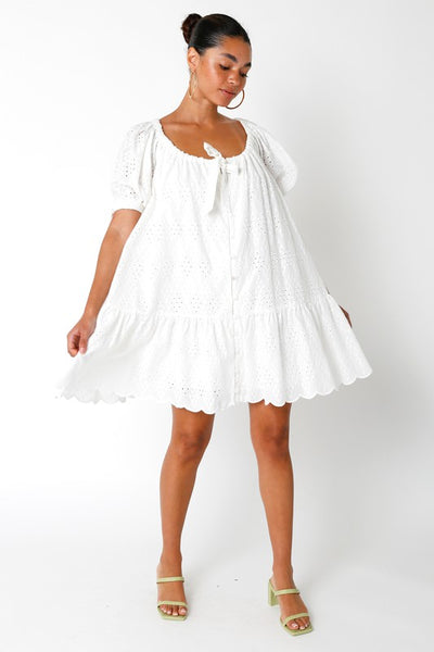 Millie Eyelet Dress