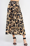 PRESALE : Mayfair Leopard Pleated Skirt