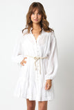 Gracelyn (White) Drop Waist Dress