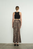 Veronika Leopard Maxi Dress