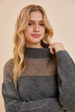 Mara (Gray) Sweater Dress