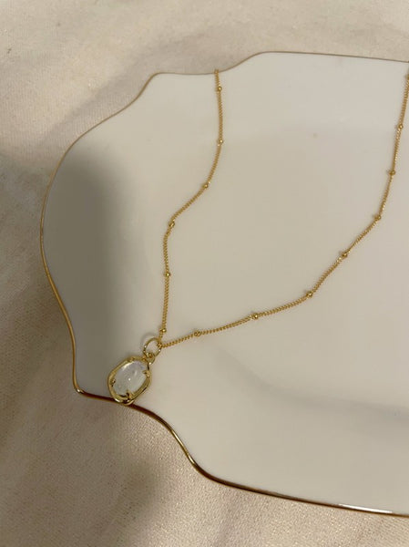 SS Luxe - Opal Penant Necklace