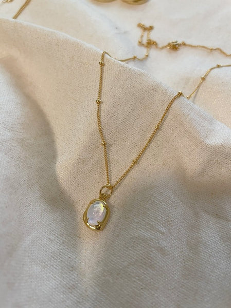 SS Luxe - Opal Penant Necklace