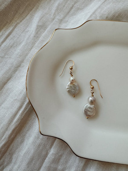 PRESALE - Mina Boroque Pearl Earrings