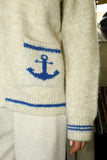 Marina Nautical Cardigan