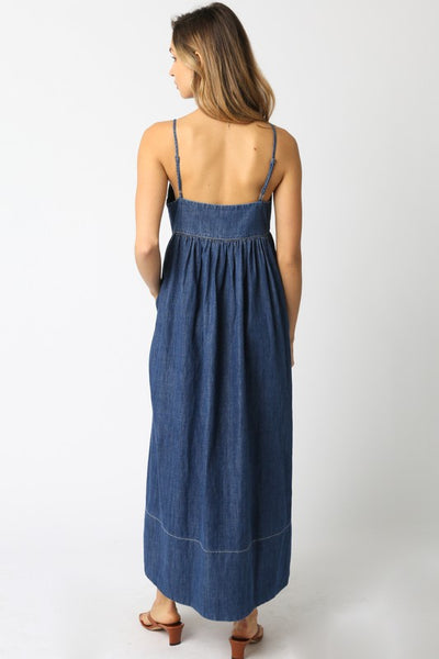 Nerida Denim Midi Dress