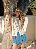 Maya Crochet Sweater Vest