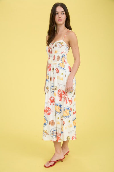 Portofino Spaghetti Strap Maxi