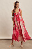 Serefina Patchwork Maxi Dress