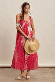 Serefina Patchwork Maxi Dress