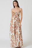 Leila Tie Front Jumpsuit