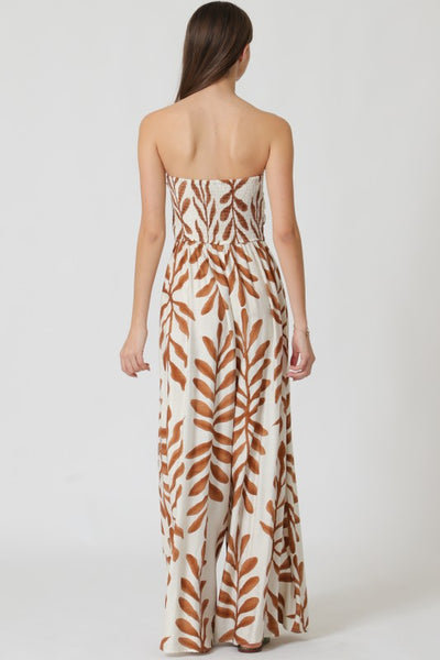 Leila Tie Front Jumpsuit