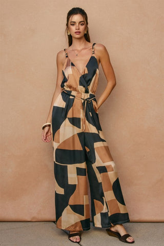 Bia Surplice Jumpsuit