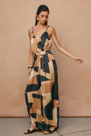 Bia Surplice Jumpsuit