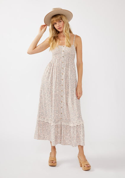 Michelle Petite Floral Maxi Dress