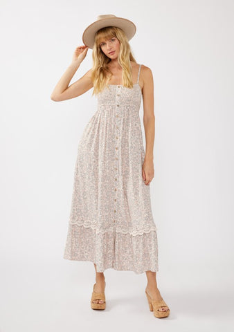 Michelle Petite Floral Maxi Dress