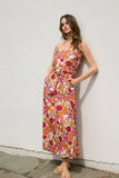 Sweet Nothing Rattan Belt Midi Dress