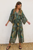 Kendra Boho Printed Jumpsuit