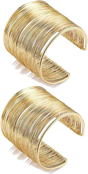 Gold Cuff Set