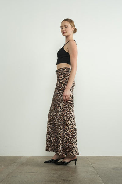 Veronika Leopard Maxi Dress
