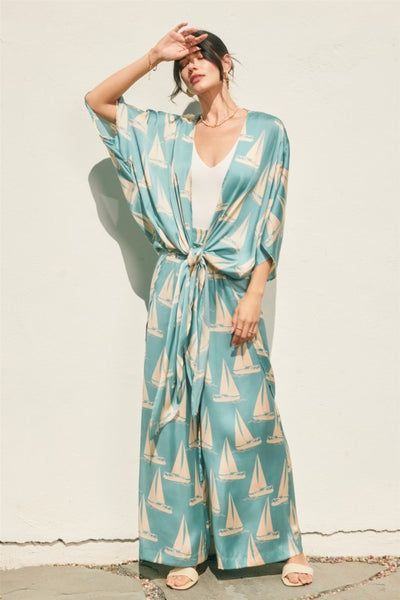 Coastal Revere Silky Pant