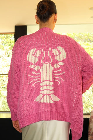 Lobster Knit Cardigan