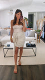 Tulum High Low Fringe Hem Skirt