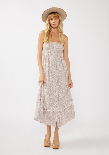 Michelle Petite Floral Maxi Dress