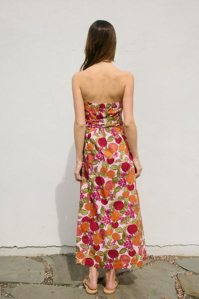 Sweet Nothing Rattan Belt Midi Dress