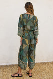 Kendra Boho Printed Jumpsuit